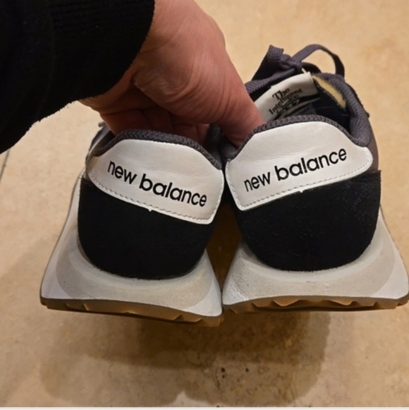 New Balance Black and Gray Sneakers - Picture 2 of 5